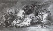 Benjamin West Tod auf einem fahlen Pferd oil painting artist